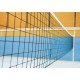 Fileu volei negru 9,5m x 1m cu cablu metalic 11,7m - fir 3mm - 503